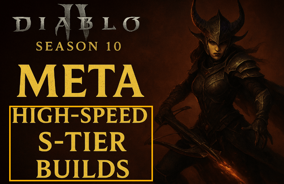 Diablo 4 Season 10 Meta: High-Speed S-Tier Builds