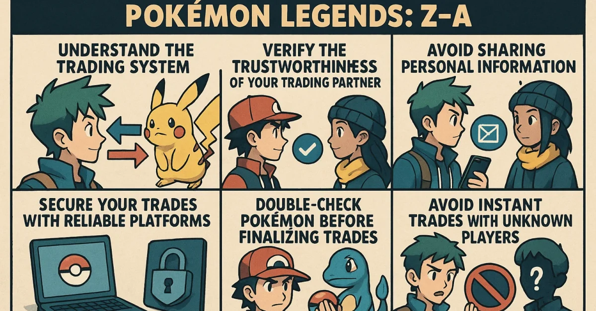How to Trade Pokémon Safely in Pokémon Legends: Z-A
