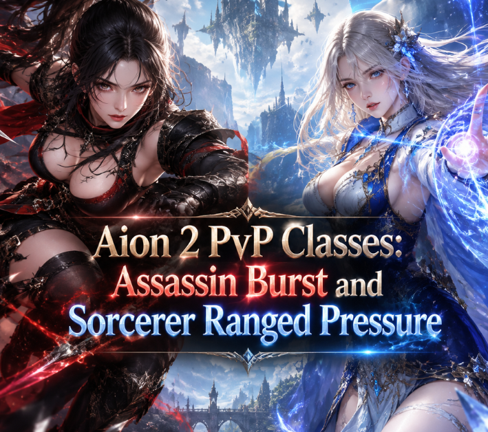 Aion 2 PvP Classes: Assassin Burst and Sorcerer Ranged Pressure